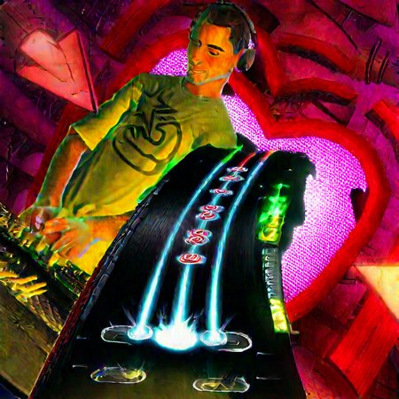 DJ Hero (2009) ArtStyle