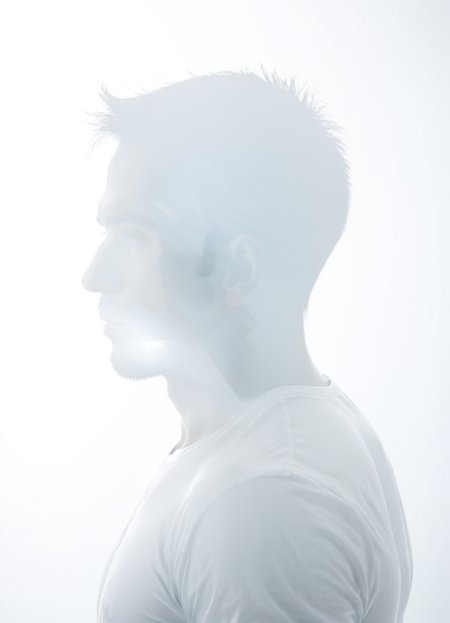 highkey, sman, face, silhouette, reflections, white background
 <lora:Highkey-SDXL:0.8>