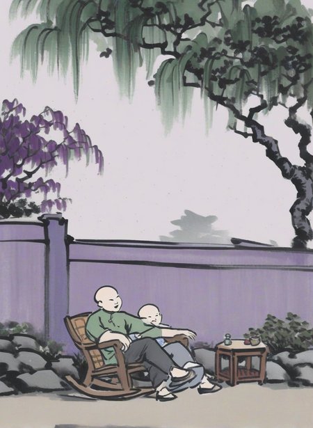 Chinese modern comics style