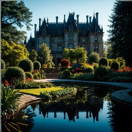 (((In a garden with the Biltmore Estate in the background))), volumetric lighting, vibrant colors, 4k epic detailed, shot on kodak, 35mm photo, sharp focus, high budget, cinemascope, moody, epic, gorgeous, film grain, grainy, low key photography, dramatic lighting, intense emotions, cinematic feel, mysterious ambiance, emphasizing shape and form, creating depth, evoking drama, storytelling through shadows, professional technique,professional lighting, imaginative concept, creative styling, otherworldly aesthetic, surreal visual, captivating narrative, intricate detail, fantastical landscape, editorial storytelling, professional lighting, creating visual impact, evoking emotion, pushing creative boundaries <lora:add-detail-xl:2> <lora:Cosine_freck:1>