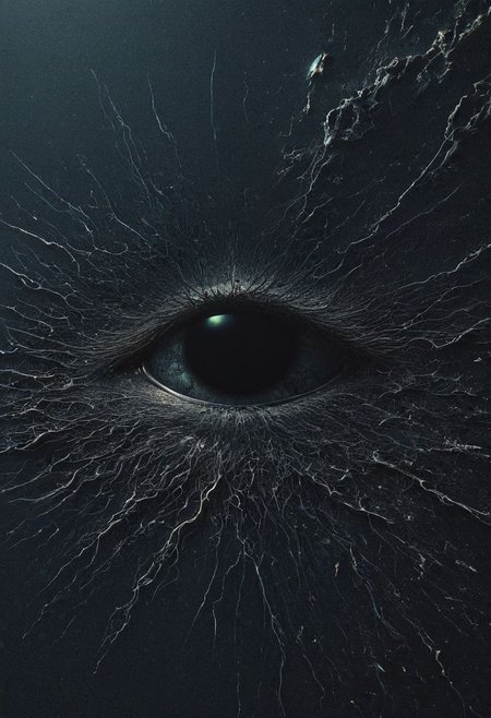 Completely black screen, absolutely nothing, pure black, detailed, gothic futurism, a post-apocalyptic world where technology is banned , hyper detailed, professional poster art, bold lines, award winning, trending on ArtStation , FastNegativeV2, ral-dissolve,white eyes