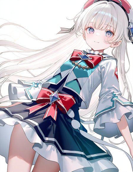 1girl,solo,looking at viewer,simple background,white background,<lora:xikali-000014:1>,xikali,smile,, masterpiece, best quality, very aesthetic, absurdres,newest, incredibly absurdres,, (artist:reoen:0.826446),(artist:machi:0.9),(artist:ningen_mame:0.9),(artist:sho_(sho_lwlw):0.9),(artist:rhasta:0.9),(artist:wlop:0.7),(artist:ke-ta:0.6),(fkey:0.5),(tianliang duohe fangdongye:0.5),(hiten \(hitenkei\):0.6),best quality,amazing quality,(artist:onineko:0.826446),very aesthetic,bokeh