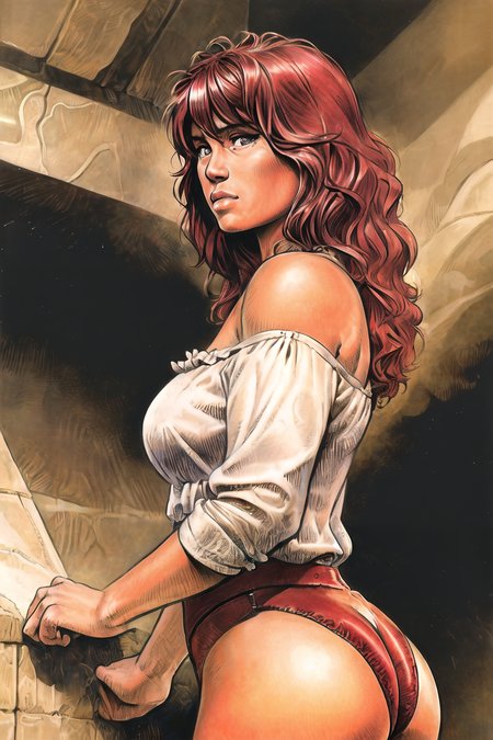 Paolo Eleuteri Serpieri artstyle (SD 1.5)