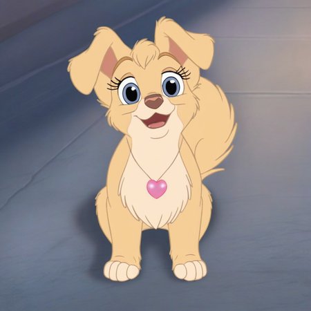 angellat, dog, light yellow fur, body fur, blue eyes, female, (((looking at viewer))), ((((((front-view)))))), smug, (((eyelashes))), (((girly))), (((flirty))), slightly open mouth, (((no neckwear except pink heart necklace))), solo, happy, smiling, feral, quadruped, ((((((full-body view)))))), (((sitting in place))), friendly, four paws, (((mostly open eyes))), (((open mouth))), cute, sweet, solo, large expressive eyes, detailed fur