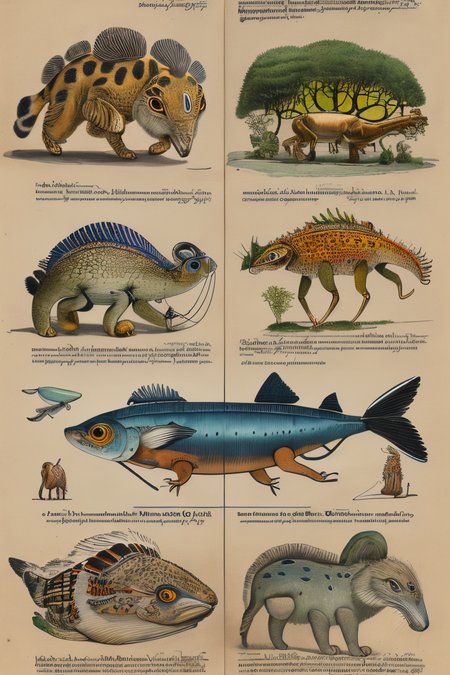 style of Codex Seraphinianus 212