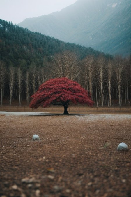 masterpiece, best quality, ultra-detailed, realistic, 8k, one pine tree, flowers fields, many kinds of flowers, a couple of rabbits on very distant, grass, glitter, (midnight, dark vibe, dark light, dim light, rim light, stars:1.37), natural night light, (fruits trees, big fruits trees, a lots of fruits trees:1.37), out-of-this-world scenery, lifelike, naturalism, greatest naturalism photo, immaculate detailed realism photography, rich colors, best colors perfect composition, perfect colors, colorful, clear photo, intrigue nature panorama, delicate nature photo, immaculate micro-details nature elements, out-of-this-world scenery, landscape, flowers, crystal fantastic, breathtaking beautiful nature,  unmatched beauty nature, more nature elements, richest nature elements, aesthetic, artistic style, surreal, insanely lifelike, top best naturalism photography, greatest detailed, intricate details, depth of field, no human, detailerlora, a lots kinds of flowers, JZCG001,