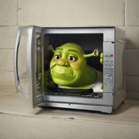 a literal microwave, shrek, green skin
 <lora:A_literal_Microwave_PonyXL:1>