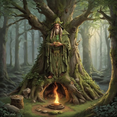 druidic magic <lora:LoromXL_Druidic_Naturalism_v1:0.1>