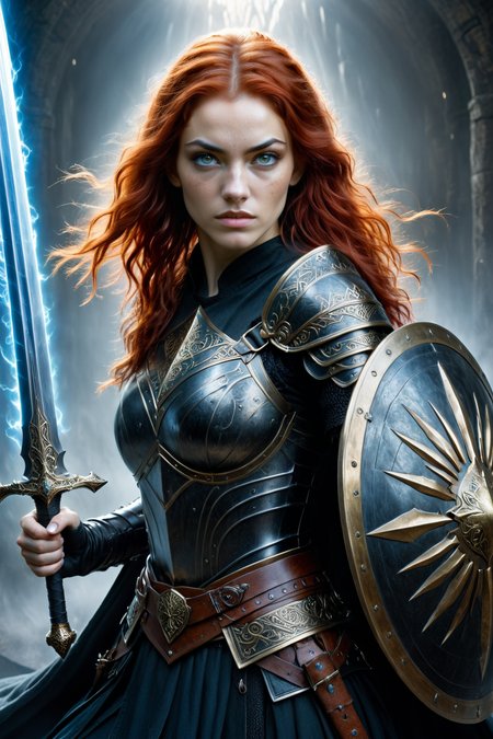 by Kelly Mckernan and Csaba Markus, character, sword and shield <lora:sword_and_shield:0.45>, digital oil pastel on canvas<lora:oil_pastel:1.00> of a cinematic photo <lora:juggernaut_cinematic:1.00>,  photo   <lora:more_art:0.30><lora:clothing_slider:2.00><lora:great_lighting:1.30><lora:aesthetic:1.15><lora:photorealistic_portrait:1.25><lora:RMSDXL_Enhance:0.45><lora:RMSDXL_Creative:0.35><lora:RMSDXL_Photo:0.45><lora:RMSDXL_Darkness_Cinema:0.50><lora:XDetail_heavy:0.45><lora:perfect_eyes:0.15><lora:perfect_hands:0.15><lora:midjourney:-0.15><lora:looking_at_viewer:0.75><lora:dpo:0.25>