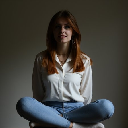 Jeune fille au naturel