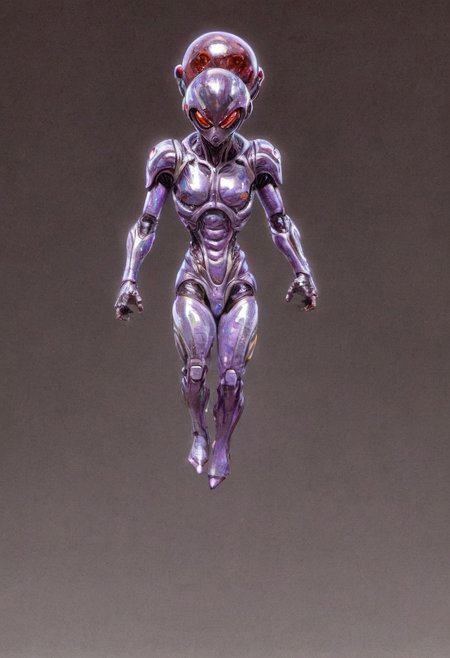 a realistic, detailed full-body 3D model of a slim humanoid bug hero inspired by classic Kamen Rider. The character resembles a human fly, with large, textured red compound eyes and black antennae that curve backward, giving a sense of motion. His chest armor is a vibrant purple, segmented to emphasize musculature, with black accents. Angular purple shoulder plates add a heroic silhouette. He wears a utility belt with a central buckle featuring a red gem. The arms and legs are covered in purple and black segmented armor for an exoskeletal look, with knee guards and forearm plates. head to toe, concept art by syd mead, retro futuristic, flat colors Comic panel illustration, akira style, Character Design page, alienzkin