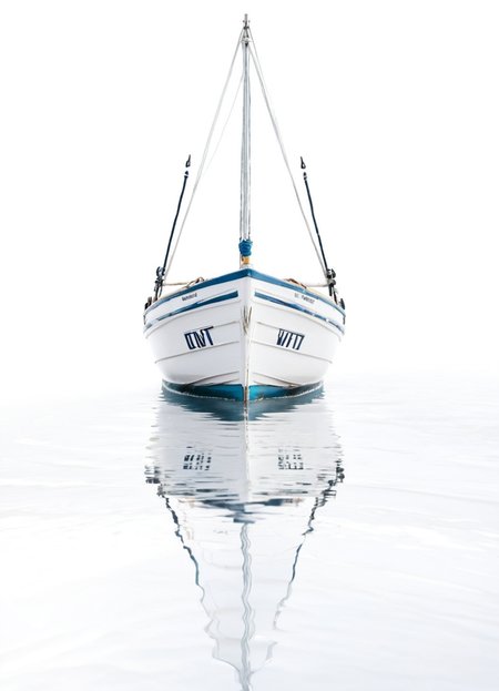 highkey, boat, white background, reflection, waves,
 <lora:Highkey-SDXL:0.8>