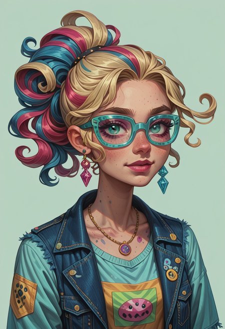 score_9,score_8_up,score_7_up,score_6_up, 1girl, Monster Prom, Polly Geist