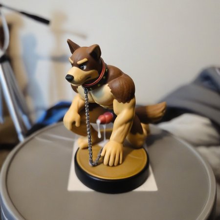 Furry toy figures