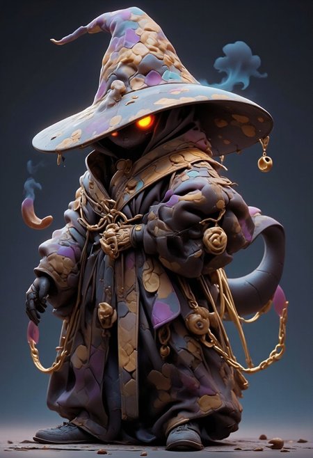 Overalldetail, (Vibrant colors), dreamwave, 3D01S , kawaii, anime, 
(Shadow wizard, shadow face glowing eyes, wizard hooded robe, adorable, simplistic, Golden chain, smoking cigar:1.4), 
(masterpiece), (best quality), (ultra-detailed), (gorgeous illustration), (Epic Light and Shadow), (perfect details), (Vibrant, Colorful), (unity CG 8K wallpaper:1.05), Octane render, raytracing, natural lighting, volumetric lighting, intricately detailed, complex, expansive, maximalist,