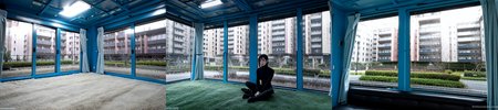 (otherworldly), highly insanely detailed, masterpiece, top quality, best quality, highres, 4k, 8k, RAW photo, (very aesthetic, beautiful and aesthetic), 
1girl, asian female, facing viewer, turtleneck, pants, 
<lora:MM5-v1:0.8>, blue wall, window, sitting, Magic Mirror Car, MM5, indoors, 
1girl, solo, 
(__lazy-wildcards/char/haircolor__),âââ