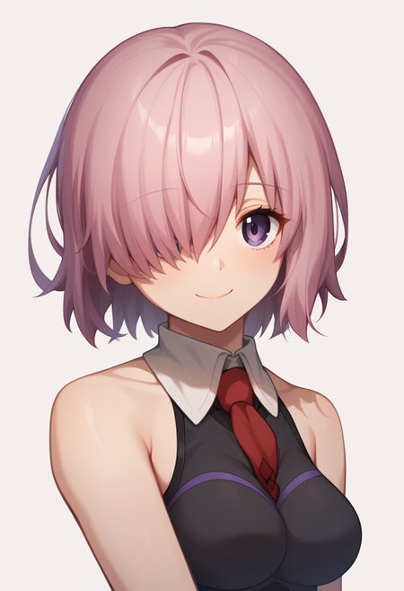 score_9,score_8_up,score_7_up,<lora:mash_kyrielight:1>,1girl,alternate_eye_color,bare_shoulders,black_eyes,black_leotard,breasts,closed_mouth,commentary_request,hair_over_one_eye,looking_at_viewer,looking_to_the_side,mash_kyrielight,pink_hair,short_hair,simple_background,smile,solo,upper_body,white_background,