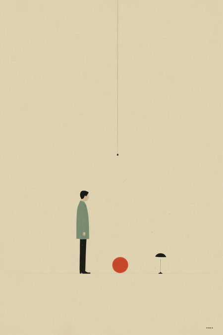 <lora:Alessandro Gottardo style:1>Alessandro Gottardo style - minimalist album cover weekend musical