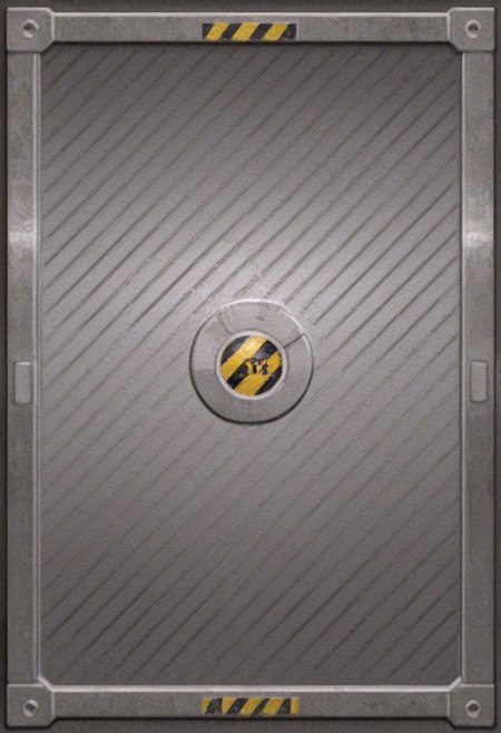 best quality, masterpiece, 
no humans, 
tiling texture, 
metal panel, hazard stripes