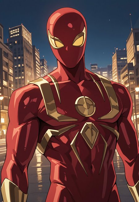 Iron Spider "2012" (Ultimate Spider-Man Serie) [Illustrious/Pony]