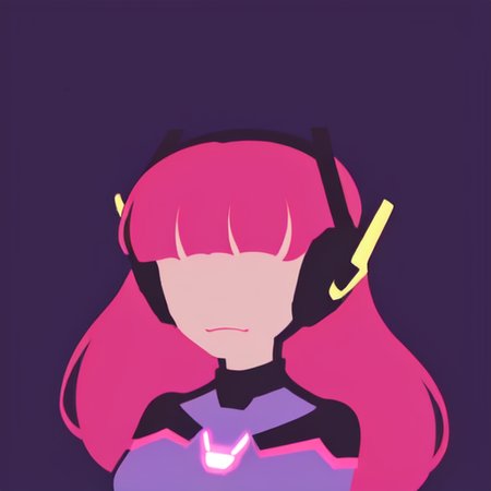 d.va \(overwatch\), 
anime minimalist, <lora:minimalistAnimeStyle_v10:0.9>