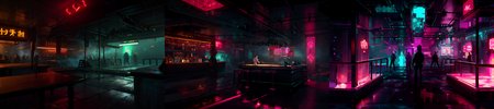 highly insanely detailed, masterpiece, top quality, best quality, highres, 4k, 8k, RAW photo, (very aesthetic, beautiful and aesthetic), 
__lazy-wildcards/subject/env-bg-interior/cyberpunk_club/prompts__, 
<lora:Cyberpunk_Club:0.7>, 
(1girl:1.3), 1other, 
__lazy-wildcards/dataset/background__,âââ