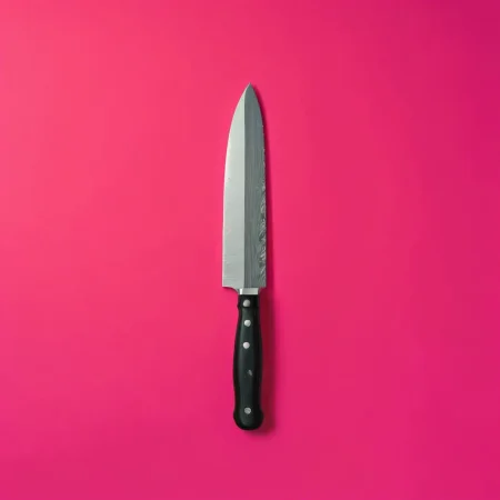 (knife showcase) <lora:51_knife_showcase:1.1>
Pink background,
high quality, professional, highres, amazing, dramatic,
(Local bakery and fresh bread aroma:0.5),