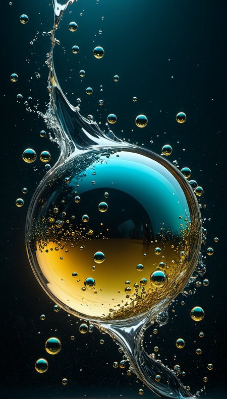 breathtaking impress me by creating an award-winning photograph exploring an original and unconventional theme that captivates and amazes the viewer. many tiny bubbles,glowing bubbles,moving bubbles,motion blur,otherwordly setting,astral planes,Push boundaries of traditional concepts,infusing the image with creativity and wonder,leaving a lasting impression on those who behold it,32K,absurdres,add excessive amounts of detail that enhance the theme of the image,display creativity with the choice of subjects and objects, glow effects, godrays, Hand drawn, render, 8k, octane render, cinema 4d, blender, dark, atmospheric 4k ultra detailed, cinematic, Sharp focus, big depth of field, Masterpiece, colors, 3d octane render, 4k, concept art, trending on artstation, hyperrealistic, Vivid colors, extremely detailed CG unity 8k wallpaper, trending on CGSociety, Intricate, High Detail, dramatic
