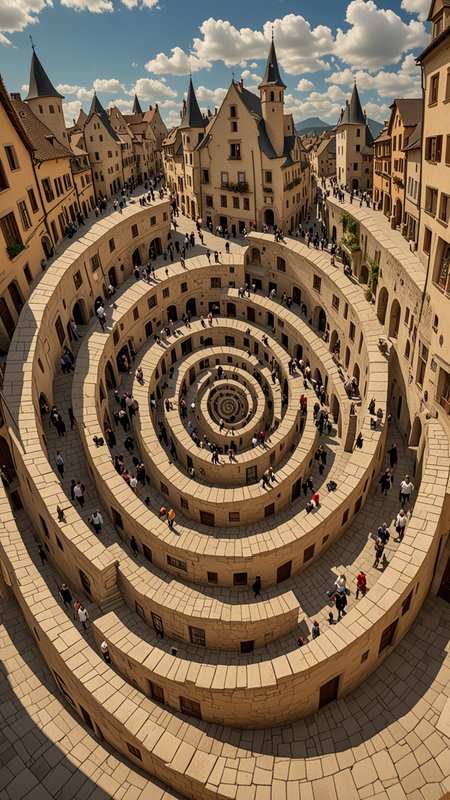 town, (spiral Effect), <lora:Spiral_Effect_Overlay_-_By_DICE-000003:0.7>, UHD