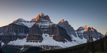 Beautiful outdoor, nature, no humans, mountain, glacier national park, dark twilight, forest, masterpiece, sharp focus, photorealistic rendering, extremely detailed