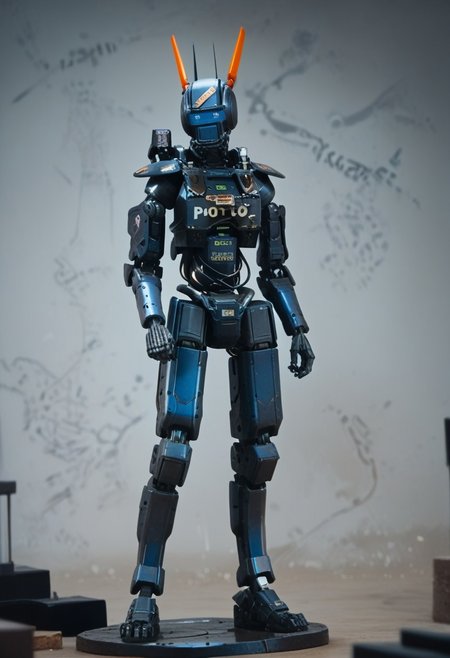 score_9, score_8_up, score_7_up, chappie, robot, solo, full body, sexy pose, looking at viewer, cowboy shot