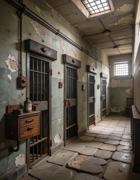 Eastern European detention cell block pony