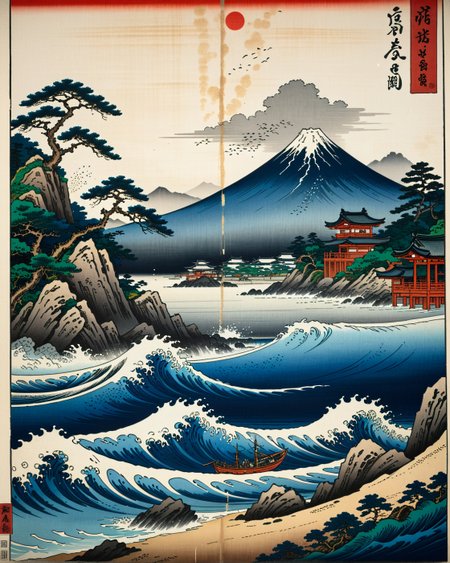 Creator Landscape, 
(style ofHiroshige (ukiyo-e shores)), 
 Typhoon approaching fishing grounds, anchor chain rust stains, 
<lora:extremely_detailed:0.8> extremely detailed,
<lora:add-detail-xl:0.3>,
<lora:dreamshaperXL10_lora:0.3>
detailxl,
advntr,