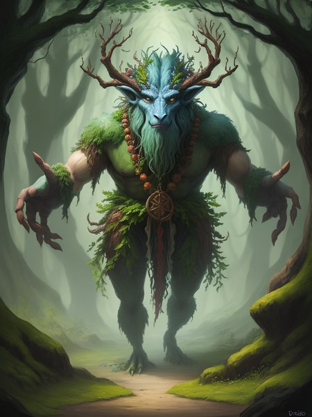 druidic creature <lora:LoromXL_Druidic_Naturalism_v1:0.1>