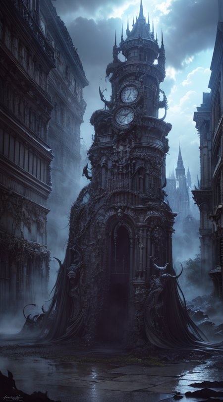 Gothic style, 
Horror-themed, 
Masterwork Painting, Magnum Opus, 
HDR photo of 
 <lora:Biomechanicals_v2_lora1500:0.75> hnsrdlf style,
 <lora:Wizard_Tower-10:0.75> witow, castle, cloud, cloudy sky, grass, no humans, scenery, sky, tower, tree, , intricate biomechanical detail, 
 <lora:locon_conceptlightning_v1_from_v1_64_32:1> lghtnngprsn, lightning, storm 
,
. High dynamic range, vivid, rich details, clear shadows and highlights, realistic, intense, enhanced contrast, highly detailed,
  highres, 8k, uhd, High Dynamic Range, tonemapping, crisp details,  intricate details, fine details,
. Eerie, unsettling, dark, spooky, suspenseful, grim, highly detailed,
. Dark, mysterious, haunting, dramatic, ornate, detailed
