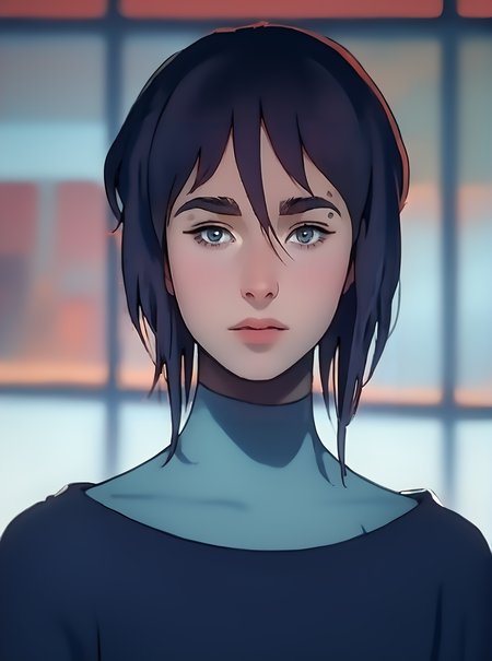 score_9, score_8_up, score_7_up, 1girl, looking at viewer, <lora:laurielpxl:1>, laurielpxl, cartoon, western animation, flat colors, outline, best quality, depth of field,  short hair, 2d, focus on face, closeup, detailed, intricate