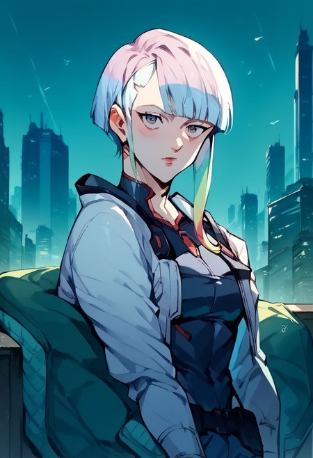 couple portrait,(xmultiplex:0.9),([1boy (Siesta,color:1.4)] and [1girl (xlucyx:1.0)], poses in futuristic city:1.5),(score_9, score_8_up, score_7_up:1.7), source_anime, rating_safe,movie artwork. 
(masterpiece, award winning artwork)
many details, extreme detailed, full of details,