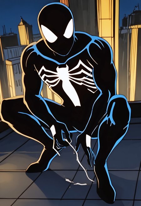 "Symbiote" Spider-Man "1999" Black Suit (Spider-Man Unlimited) [Illustrious/Pony]