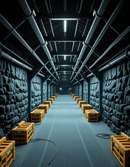 mine corridor illu