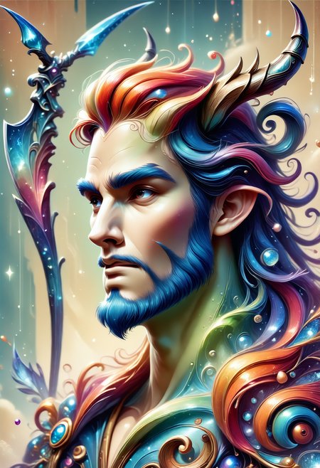 DonMF145h1n6XL,  score_9, score_8_up, score_7_up, score_6_up,,   a geodesic liquid ice slender  Wyrm, carapace skin, beard, snouted head,  scythe-shaped horns    ,   rating_safe, <lora:DonMF145h1n6XL-pony:0.7>