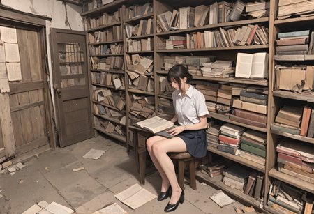 ,ruanyi1364,book,indoors,full body,study,<lora:1364 book_v1_pony:1>, score_9,score_8_up,score_7_up,,8k,solo,,