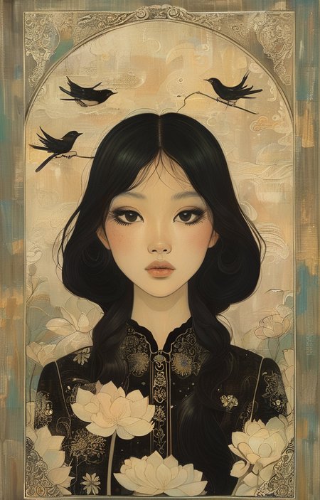 masterpiece,best quality,<lora:tbh280-sdxl:0.9>,illustration,style of Audrey Kawasaki
 portrait of noble man