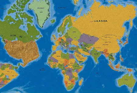 (World Map), Painstaking Attention To Details