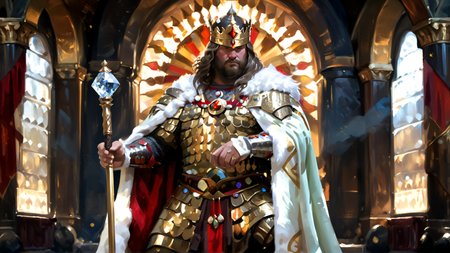 <lora:OilPaint SDXL (style by nty):0.9> ((style by nty)) <lora:Scale_Armor-000008:0.9> ((((1boy, perfect bulky epic majestic hulking huge muscular tall male king, wearing crystal fully body scale armor sitting in his throne room, lit from above, light rays, armor shimmering with magic, wearing a massive crystal crown, piercing golden eyes, scales, SCLARMR, huge body, sitting on his massive crystal throne, imposing, holding a massive scepter, wearing a majestic fur cape, fantasy art, lamellar armor, full body, masterpiece, masterful oil grunge painting, best quality, very aesthetic, absurdres art, beaming with power and intense vigor)))), action pose, looking at viewer, tilted, bokeh, depth of field, selfie, daytime, exotic, looking into the camera, fujifilm, bokeh, f/8.0, full body, bokeh, ((((backlit, cozy dim light, Low saturation color, vintage, grunge, top light, masterful painting in the style of Anders Zorn | Marco Mazzoni | Yuri Ivanovich, Todd McFarlane, Aleksi Briclot, oil on canvas)))) <lora:more_details:0.8>  <lora:detailed_notrigger:0.3> <lora:edgEasternFantasyCouture:0.8> <lora:Medieval knights:0.5> <lora:DETAIL_SLIDER_BY_STABLE_YOGI:0.5>  <lora:xl_more_art-full-beta2:0.8>