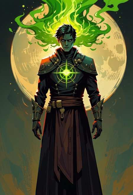 male enchanter, psychic powers, decopunk  Practicing ritual shaped like Curse of permanent sap green deluge holy and time magic,    lower_body, three-quarter view,  ,powerful artistic vision of . breathtaking masterpiece made by great artist. best quality, high resolution,<lora:flux\Organic Sauce - FLUX.safetensors:0.8:0.8> <lora:flux\tools\Hand v2.safetensors:0.6:0.6>,dramatic angle,  masterpiece, 8k, hyper detailed,