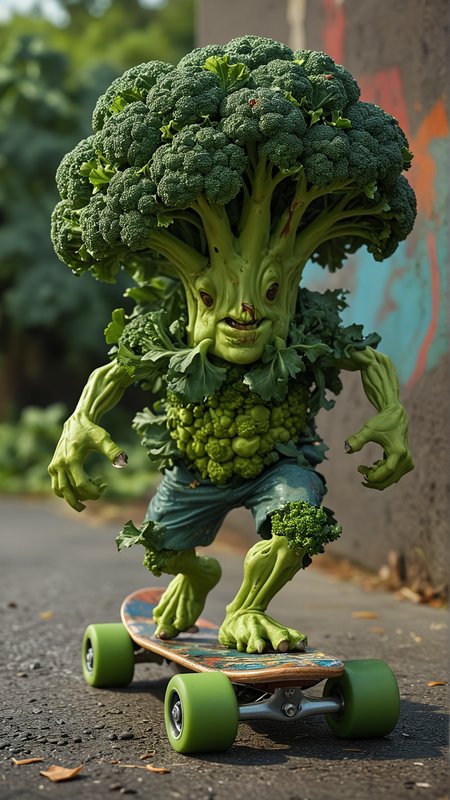 Skateboarding broccoli (masterpiece, award winning artwork)
many details, extreme detailed, full of details,
Wide range of colors, high Dynamic
 <lora:add-detail-xl:1>
 <lora:WildcardX-XL-Detail-Enhancer:1>
<lora:MJ52:0.375>
 <lora:CinematicStyle_v1:0.42>