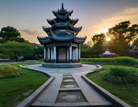 Jiangnan Realistic Scenery SDXL