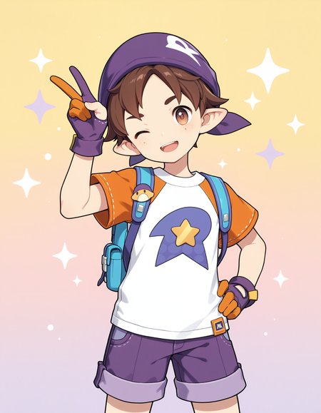 Official Protagonist(M)_公式男主 | Roco Kingdom: World_洛克王国：世界