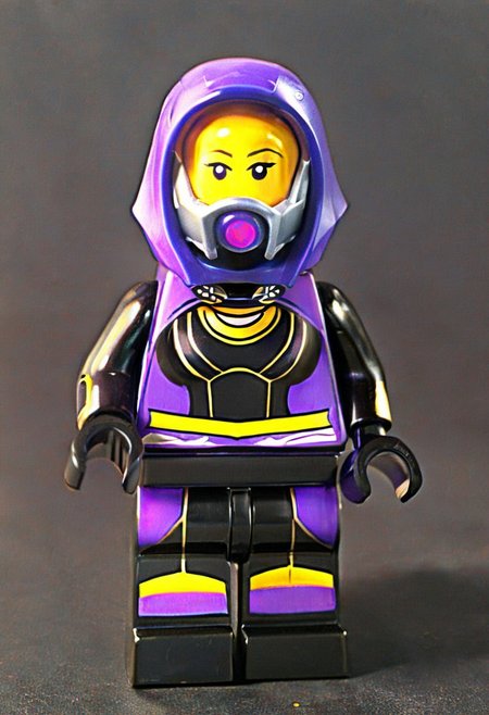 LEGO MiniFig, zavy-tali, mask-on,