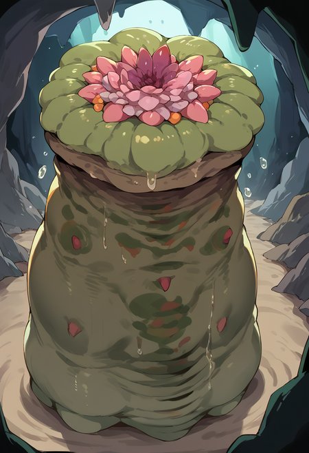 score_9,score_8_up,score_7_up,source_anime,zPDXL3,cave,
*//*,<lora:Like-Like_Concept:1>,likelike_monster,(no humans:1.2),monster,solo,fang,saliva,
*//*,cowboy shot,dutch angle,dynamic pose,
